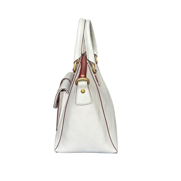 Dooney & Bourke Florentine Leather Naomi Satchel - Picture 6 of 12